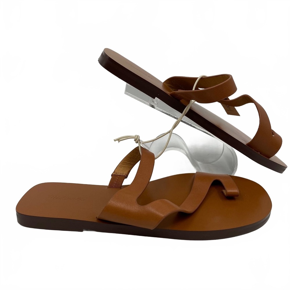 Madewell Brown Leather Strappy Sandals | Women’s US7